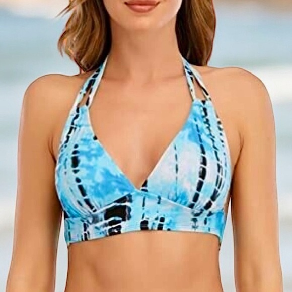 Lucky Brand Other - Lucky Brand Beach Wave Halter Top, D Cup